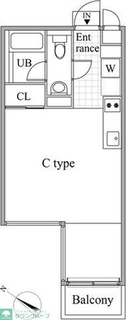レジディア目黒IIの物件間取画像